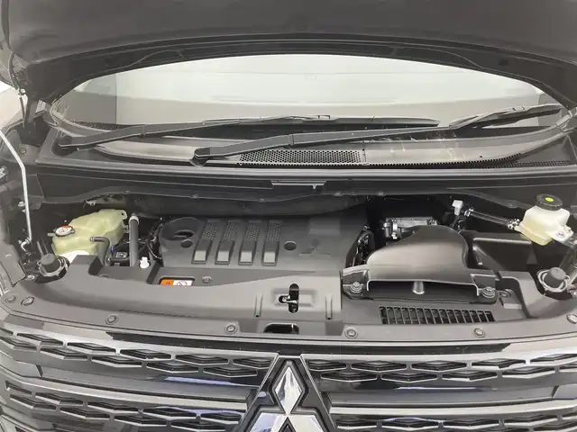 三菱 デリカＤ：５ ブラックエディション 滋賀県 2025(令7)年 0.1千km アメジストブラック 届出済み未使用車/ALPINE11インチナビ/【Bluetooth/CD/DVD/フルセグTV/HDMI/Apple CarPlay/Android Auto】/全方位カメラ/両側パワースライドドア/レザーシート/追従クルーズコントロール/ブラインドスポットモニタリング/LEDヘッドライト/オートマチックハイビーム/D席パワーシート/D/Nシートヒーター/ステアリングヒーター/パワーバックドア/AC100V電源/電動パーキングブレーキ/オートブレーキホールド/パドルシフト/プッシュスタート/スマートキー/ステアリングリモコン