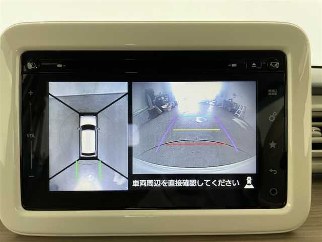 スズキ ラパン S 富山県 2017(平29)年 7.7万km パールホワイト 純正メーカーオプションナビ/フルセグTV/Bluetooth/全周囲カメラ/ETC/シートヒーター/衝突被害軽減システム/HID/オートライト/スマートキー/プッシュスタート/純正フロアマット/ドアバイザー/ステアリングスイッチ