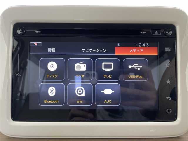スズキ ラパン S 富山県 2017(平29)年 7.7万km パールホワイト 純正メーカーオプションナビ/フルセグTV/Bluetooth/全周囲カメラ/ETC/シートヒーター/衝突被害軽減システム/HID/オートライト/スマートキー/プッシュスタート/純正フロアマット/ドアバイザー/ステアリングスイッチ
