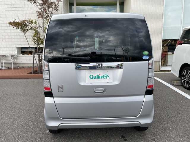 ホンダ Ｎ ＢＯＸ G Lパッケージ 石川県 2014(平26)年 6.8万km シルバー 社外メモリーナビ　フルセグＴＶ　パワースライドドア　スマートキー　プッシュスタート　電動ミラー　ベンチシート　スタッドレス積み込み