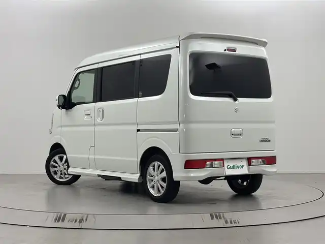 スズキ エブリィ ワゴン PZターボ スペシャル 埼玉県 2019(平31)年 4.7万km パールホワイト 社外ナビ(フルセグ/Bluetooth/AM/FM)/フリップダウンモニター/電動サイドステップ/レーダーブレーキサポート/両側パワースライドドア/ETC/ステアリングスイッチ/バックカメラ/純正フロアマット/純正アルミホイール/プッシュスタート/スマートキー