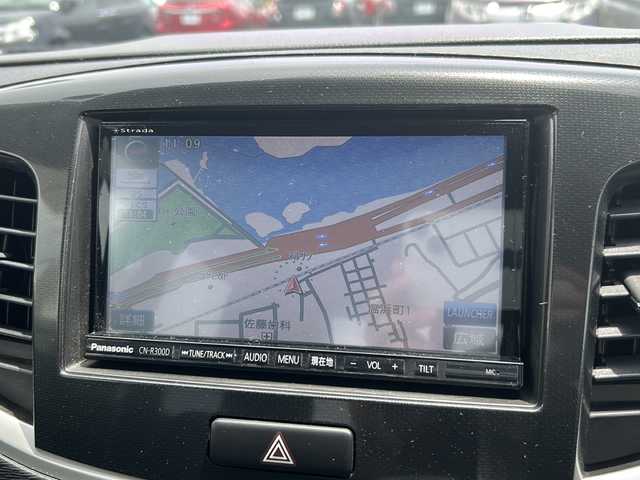スズキ ワゴンＲ スティングレー X 宮崎県 2014(平26)年 7.6万km ブルーイッシュブラックパール3 社外SDナビ【CN-R300D】（CD/DVD/TV）/フルセグTV/オートライト/アイドリングストップ/純正フロアマット/スマートキー/プッシュスタート/スペアキー/サンシェード/取扱説明書
