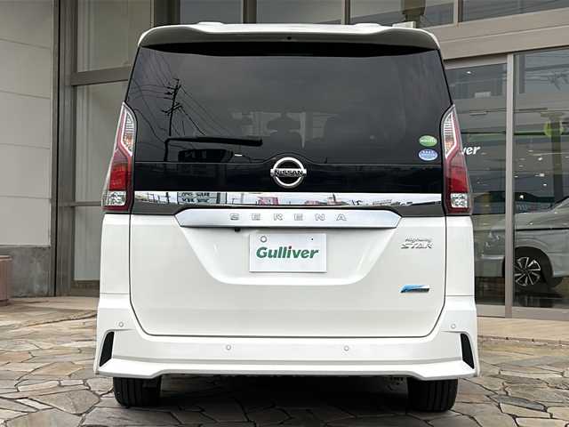日産 セレナ ハイウェイスター プロパイロットED 静岡県 2017(平29)年 8.2万km ブリリアントホワイトパール 【主要装備】/プロパイロット　/アルパインナビ　/アルパイン後席フリップダウンモニター　/オートホールド　/両側パワースライドドア　/ステアリングスイッチ　/ドライブレコーダー　/アイドリングストップ　/スマートキー/プッシュスタート/純正16インチアルミホイール