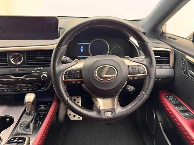レクサス ＲＸ 300 Fスポーツ 兵庫県 2018(平30)年 6.2万km ホワイトノーヴァガラスフレーク 純正ＳＤナビ/（ＣＤ、ＤＶＤ、ＢＤ、ＳＤ、ＢＴ、フルセグ）/ドライブレコーダー/コーナーセンサー/パノラミックビューモニター/パワーバックドア/ビルトインＥＴＣ２．０/ＢＳＭ/ＡＣＣ/ＨＵＤ/ＬＫＡ/ＰＣＳ/パドルシフト/レザーシート/パワーシート/シートヒーター/ベンチレーション/ステアリングヒーター/オートハイビーム/LＥＤヘッドライト/ＬＥＤフォグランプ/純正フロアマット/純正20インチＡＷ