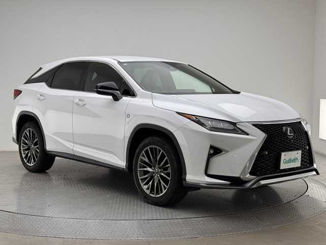 レクサス ＲＸ 300 Fスポーツ 兵庫県 2018(平30)年 6.2万km ホワイトノーヴァガラスフレーク 純正ＳＤナビ/（ＣＤ、ＤＶＤ、ＢＤ、ＳＤ、ＢＴ、フルセグ）/ドライブレコーダー/コーナーセンサー/パノラミックビューモニター/パワーバックドア/ビルトインＥＴＣ２．０/ＢＳＭ/ＡＣＣ/ＨＵＤ/ＬＫＡ/ＰＣＳ/パドルシフト/レザーシート/パワーシート/シートヒーター/ベンチレーション/ステアリングヒーター/オートハイビーム/LＥＤヘッドライト/ＬＥＤフォグランプ/純正フロアマット/純正20インチＡＷ