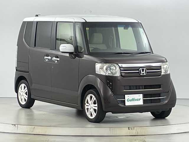 ホンダ Ｎ ＢＯＸ G SSパッケージ 愛知県 2016(平28)年 3.1万km プレミアムディープモカパール 禁煙車/純正7インチナビ/（AM/FM/USB/フルセグTV）/バックカメラ/ETC/前後ドライブレコーダー/シートヒーター/ベンチシート/両側パワースライドドア/純正14インチアルミホイール/スマートキー/スペアキー有/プッシュスタート/純正フロアマット/横滑り防止装置/アイドリングストップ/オートエアコン