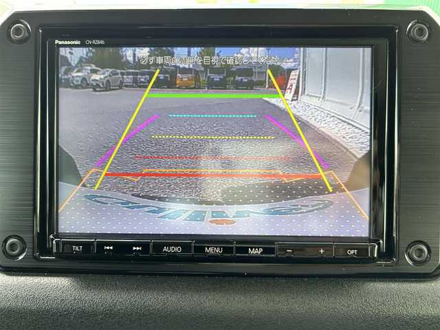 スズキ ジムニー XC 福岡県 2018(平30)年 1.4万km ジャングルグリーン ワンオーナー/4WD/軽量衝撃吸収ボディー/プリクラッシュセーフティ/デュアルセンサーブレーキ/横滑り防止装置/レーンキープアシスト/Panasonic8インチナビ/（BLUETOOTH/フルセグ/CD/DVD)/バックカメラ/クルーズコントロール/LEDライト/オートライト/シートヒーター/純正16インチAW/スマートキー/ドライブレコーダー/ETC/保証書/取扱説明書