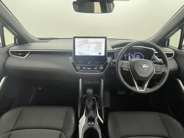 トヨタ カローラ クロス ハイブリッド Z 群馬県 2025(令7)年 0.1千km ガンＭ 登録済未使用車　純正ナビ　全方位　アダプティブクルーズコントロール　レーンアシスト　シートヒーター　純正ドラレコ　オートマチックハイビーム　障害物センサー　電動リアゲート　パワーシート　スマートキー