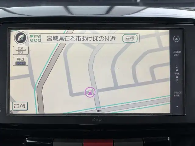 ダイハツ タント カスタム X 宮城県 2011(平23)年 11.2万km パールホワイトⅢ 登録時走行距離112051km/SDナビ/ワンセグTV/片側パワースライド/純正フロアマット/バックカメラ/社外アルミホイール