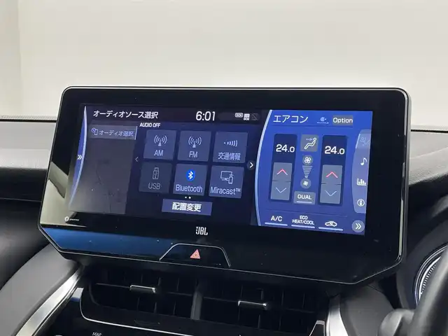 トヨタ ハリアー ハイブリッド Z 埼玉県 2020(令2)年 4.6万km プレシャスブラックパール メーカーナビ　バックカメラ　ＢＳＭ　ＨＵＤ　ＪＢＬサウンド　セーフティセンス　レーダークルーズコントロール　ビルトインＥＴＣ２．０　デジタルインナーミラー　ステアリングヒーター　ＡＣ１００Ｖ　ＬＥＤ