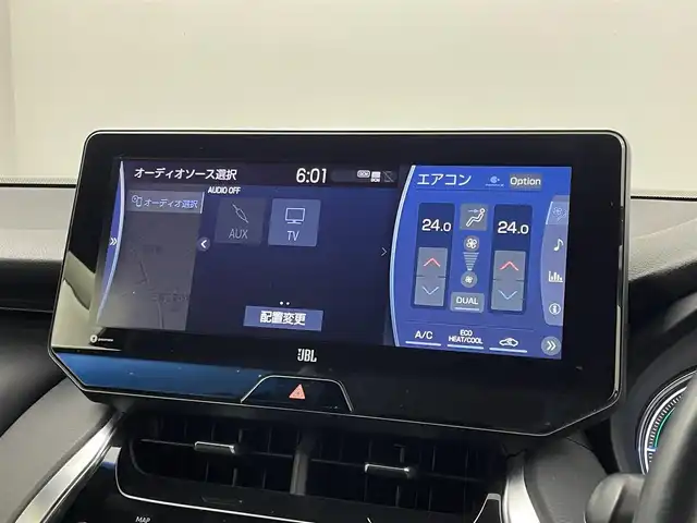 トヨタ ハリアー ハイブリッド Z 埼玉県 2020(令2)年 4.6万km プレシャスブラックパール メーカーナビ　バックカメラ　ＢＳＭ　ＨＵＤ　ＪＢＬサウンド　セーフティセンス　レーダークルーズコントロール　ビルトインＥＴＣ２．０　デジタルインナーミラー　ステアリングヒーター　ＡＣ１００Ｖ　ＬＥＤ