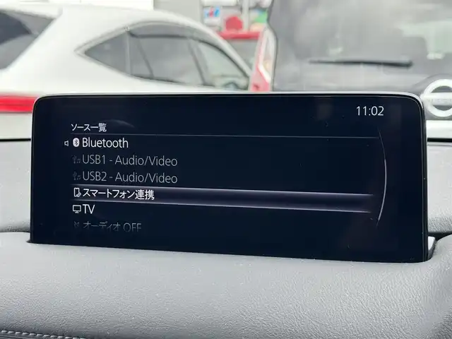 マツダ ＣＸ－８ XD スポーツアピアランス 滋賀県 2024(令6)年 3.7万km ジェットブラックマイカ レザーシート/純正12.25ナビ/・Bluetooth/USB/フルセグ/全方位カメラ/シートヒーター/シートベンチレーション/パワーシート/パワーリアゲート/電子パーキング/純正19AW/社外デジタルインナーミラー/LEDヘッドライト/ステアリングヒーター/純正ETC