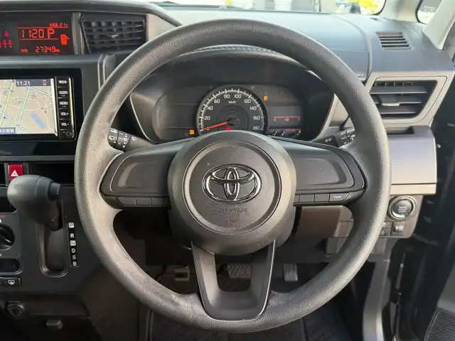 トヨタ ルーミー X 愛知県 2021(令3)年 2.8万km ブラックマイカメタリック /禁煙車//純正メモリナビ//地デジ/CD/SD/BT//FM/AM//前後ドライブレコーダー//バックカメラ//ETC//パワースライドドア//スマートアシスト//車線逸脱警報//衝突警報//衝突回避支援ブレーキ//ブレーキ抑制付誤発進抑制機能//先行車発進お知らせ//オートライト//オートハイビーム//オートリトラミラー//リアサンシェード//横滑り防止//PWRモード//アイドリングストップ//ISOFIX//スマートキー//プッシュスタート//純正フロアマット//純正ドアバイザー//保証書//取扱説明書//ナビ取扱説明書//ディーラー記録簿R3-R6//スペアキー