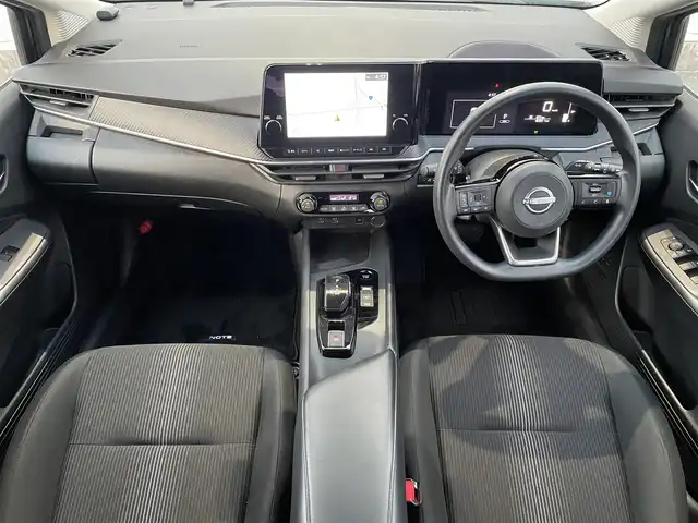 日産 ノート X 福岡県 2021(令3)年 1.7万km ダークメタルグレー プロパイロット /全周囲カメラ /純正ナビ　/フルセグTV /デジタルインナーミラー/ACC/LDW/エマージェンシーブレーキ /ワイヤレス充電 /HDMI入力 /USB /Bluetooth /ステアリングスイッチ/電格ミラー/スマートキー/プッシュスタート