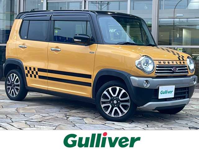スズキ ハスラー Jスタイル Ⅱ 静岡県 2017(平29)年 7.8万km アクティブイエロー/ブラック2トーンルーフ 社外メモリナビ/・CD/・AM/・FM/・ワンセグTV/主要装備/・衝突軽減/・バックカメラ/・ETC/・シートヒーター/・フォグランプ/・キセノンヘッドライト/・純正フロアマット