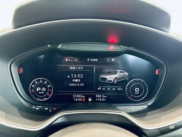 アウディ ＴＴクーペ 2．0 TFSI Sラインパック 大阪府 2016(平28)年 5.2万km パール バーチャルコックピット/ハーフレザー/純正ナビ/TV/純正18インチAW/マトリクスLED/パドルシフト/ETC