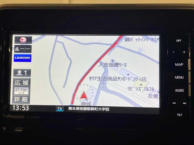 スズキ スペーシア ギア HYBRID XZ 熊本県 2019(令1)年 6.5万km オフブルーメタリック/ガンメタリック2トーンルーフ 社外SDナビ（ラジオ、フルセグ、BT、SD、CD、DVD）/ETC/ステアリングリモコン/シートヒーター/両側パワースライドドア/クリアランスソナー/レーンキープアシスト/横滑り防止/衝突被害軽減ブレーキ/オートライト/・LEDヘッドライト/・フォグランプ/プッシュスタート/スマートキー/・スペアキー有