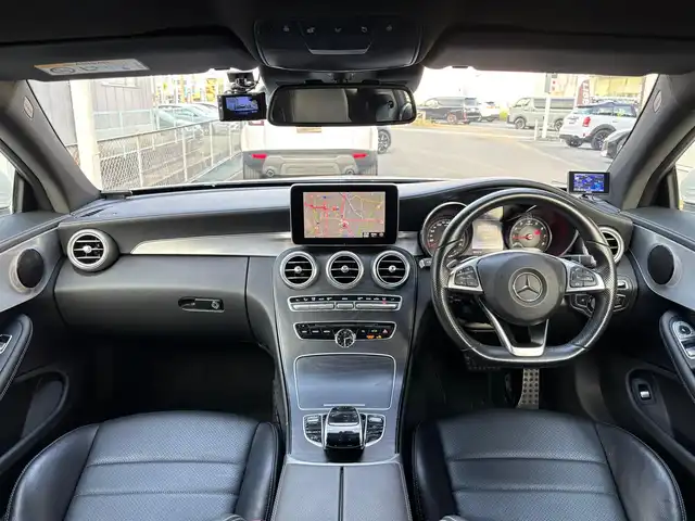 メルセデス・ベンツ Ｃ１８０ クーペ スポーツ 山梨県 2016(平28)年 3.6万km ポーラホワイト レーダーSP/キーレスゴー　/ARTICOレザー/純正ＨＤＤナビ/Ｂカメラ/パークトロニック/ディストロニックＰ/ＬＥＤヘッドライト/オートライト/フルセグ/ＣＤ/ＤＶＤ/純正１８インチＡＷ/Ｐシート
