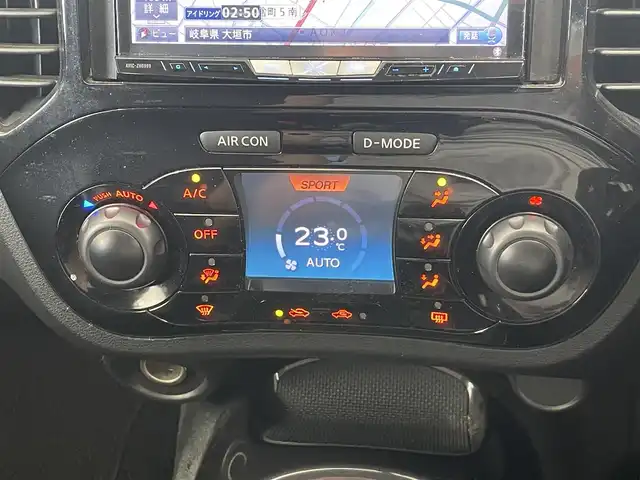 日産 ジューク ニスモ 岐阜県 2013(平25)年 15.3万km ブリリアントホワイトパール カロッツェリア製ナビ（フルセグ・Ｂｌｕｅｔｏｏｔｈ・ＣＤ・ＤＶＤ）/ETC　/純正18インチアルミホイール　/純正フロアマット　/純正ドアバイザー　/４WD　/保証書　/取扱説明書　/ナビ取扱説明書　/オートエアコン/プッシュスタート