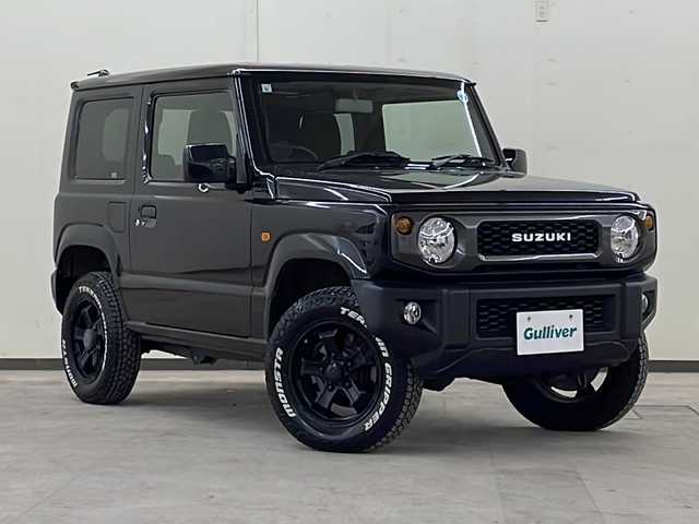 スズキ ジムニー XL 道央・札幌 2019(令1)年 8.3万km ブルーイッシュブラックパール3 純正メーカーナビ/スタッドレスタイヤ/オートライトバックカメラ/プッシュスタート/電格ミラー/Ｄ+Ｎ席シートヒーター/社外ドリンクホルダー/ミラーヒーター/AM/FM/CD/DVD/SD/Bluetooth/USB/ETC