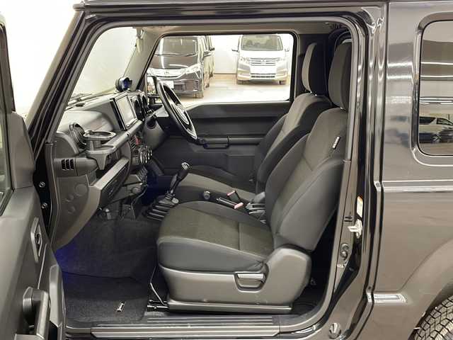 スズキ ジムニー XL 道央・札幌 2019(令1)年 8.3万km ブルーイッシュブラックパール3 純正メーカーナビ/スタッドレスタイヤ/オートライトバックカメラ/プッシュスタート/電格ミラー/Ｄ+Ｎ席シートヒーター/社外ドリンクホルダー/ミラーヒーター/AM/FM/CD/DVD/SD/Bluetooth/USB/ETC