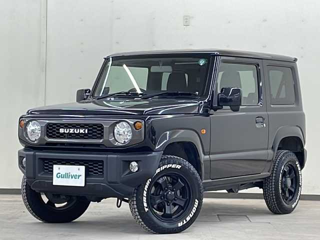 スズキ ジムニー XL 道央・札幌 2019(令1)年 8.3万km ブルーイッシュブラックパール3 純正メーカーナビ/スタッドレスタイヤ/オートライトバックカメラ/プッシュスタート/電格ミラー/Ｄ+Ｎ席シートヒーター/社外ドリンクホルダー/ミラーヒーター/AM/FM/CD/DVD/SD/Bluetooth/USB/ETC