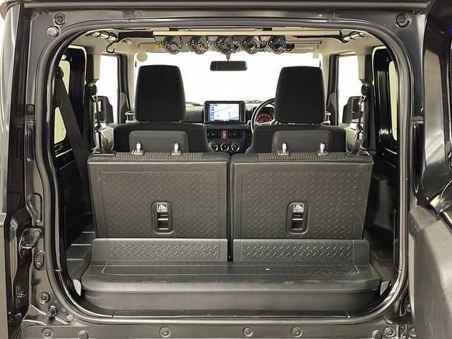 スズキ ジムニー XL 道央・札幌 2019(令1)年 8.3万km ブルーイッシュブラックパール3 純正メーカーナビ/スタッドレスタイヤ/オートライトバックカメラ/プッシュスタート/電格ミラー/Ｄ+Ｎ席シートヒーター/社外ドリンクホルダー/ミラーヒーター/AM/FM/CD/DVD/SD/Bluetooth/USB/ETC