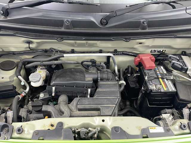 スズキ ハスラー X 栃木県 2016(平28)年 1.7万km ポジティブグリーンメタリック/ブラック2トーン 禁煙車/4WD/純正メモリーナビ/・SD/CD/iPod/USB/ワンセグ/バックカメラ/衝突軽減ブレーキ/車線逸脱警報/ヒルディセントコントロール/グリップコントロール/前席シートヒーター/社外ETC/前側ドライブレコーダー/純正15インチAW