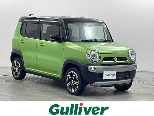 スズキ ハスラー X 栃木県 2016(平28)年 1.7万km ポジティブグリーンメタリック/ブラック2トーン 禁煙車/4WD/純正メモリーナビ/・SD/CD/iPod/USB/ワンセグ/バックカメラ/衝突軽減ブレーキ/車線逸脱警報/ヒルディセントコントロール/グリップコントロール/前席シートヒーター/社外ETC/前側ドライブレコーダー/純正15インチAW