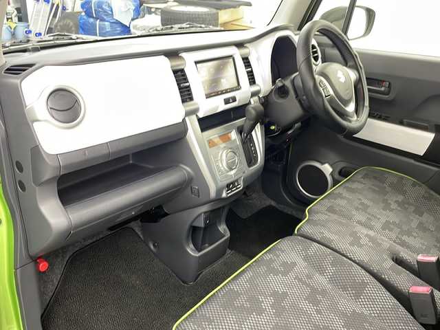 スズキ ハスラー X 栃木県 2016(平28)年 1.7万km ポジティブグリーンメタリック/ブラック2トーン 禁煙車/4WD/純正メモリーナビ/・SD/CD/iPod/USB/ワンセグ/バックカメラ/衝突軽減ブレーキ/車線逸脱警報/ヒルディセントコントロール/グリップコントロール/前席シートヒーター/社外ETC/前側ドライブレコーダー/純正15インチAW