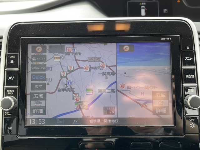 日産 セレナ ハイウェイスター プロパイロットED 岩手県 2016(平28)年 9万km アズライトブルー 純正9インチSDナビ/AM/FM/CD/DVD/Bluetooth/フルセグTV/バックカメラ/アラウンドビューモニター/ビルトインETC/両側パワースライドドア/フリップダウンモニター/レーダークルーズコントロール/衝突被害軽減ブレーキ/レーンキープアシスト/横滑り防止装置/コーナーセンサー/アイドリングストップ/シートヒーター/オートライト/オートハイビーム/LEDヘッドライト/フォグランプ/スマートキー/プッシュスタート/電動格納ミラー/社外15インチスタッドレスAW/純正AW車載/純正フロアマット/ドアバイザー/保証書/取扱説明書