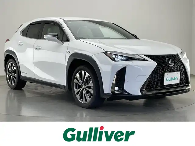 レクサス ＵＸ 250h Fスポーツ 愛知県 2020(令2)年 5万km ホワイトノーヴァガラスフレーク 純正ナビ　フルセグＴＶ　Ｂｌｕｅｔｏｏｔｈ　白革　シートヒーター　ステアリングヒーター　マークレビンソン　ワイヤレス充電　衝突軽減　追従クルコン　ＨＵＤ　ＢＳＭ　三眼ＬＥＤライト　前後ドラレコ　パドルシフト　フォグランプ　電動リアゲート　禁煙車