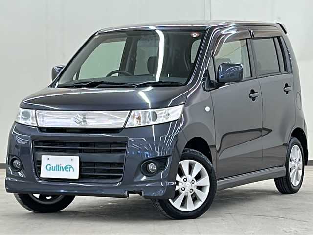 スズキ ワゴンＲ スティングレー X 道央・札幌 2012(平24)年 6.2万km ルナグレーパールメタリック /4WD//純正CDオーディオ（CD/AM/FM)//スマートキー//スペアキー１本//エンジンプッシュスタート//キセノンヘッドライト//ドアバイザー//フォグランプ//運転席シートヒーター