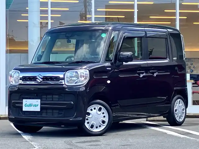 スズキ スペーシア HYBRID X 茨城県 2018(平30)年 3.8万km アーバンブラウンパールメタリック エンジンスタートボタン/パワーステアリング/パワーウィンドウ/保証書/取扱説明書/アイドリングストップ/スマートキー/オートエアコン/全方位カメラ/純正ナビ（CD/DVD/BT）/ドライブレコーダー前後/ベンチシート/純正フロアマット/D席シートヒーター/両側パワースライドドア/ABS/横滑り防止装置/コーナーセンサー/レーンキープアシスト/盗難防止装置/オートライト/LEDヘッドライト/Wエアバック/衝突軽減システム