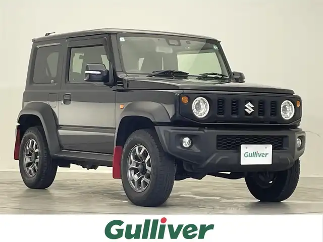 スズキ ジムニー シエラ JC 滋賀県 2019(平31)年 4.5万km ブルーイッシュブラックパール3 純正8インチナビ/（Bluetooth/SD/DVD/CD/iPod）/ドライブレコーダー（前後）/レーンキープアシスト/クルーズコントロール/衝突軽減装置/電動格納ミラー/ダウンヒルアシスト/LEDヘッドライト/ビルトインETC/ステアリングスイッチ/シートヒーター