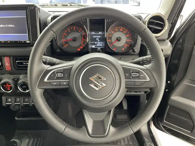 スズキ ジムニー シエラ JC 滋賀県 2019(平31)年 4.5万km ブルーイッシュブラックパール3 純正8インチナビ/（Bluetooth/SD/DVD/CD/iPod）/ドライブレコーダー（前後）/レーンキープアシスト/クルーズコントロール/衝突軽減装置/電動格納ミラー/ダウンヒルアシスト/LEDヘッドライト/ビルトインETC/ステアリングスイッチ/シートヒーター