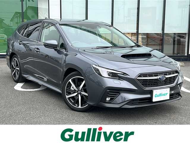 スバル レヴォーグ 1．8GT－H EX 岐阜県 2023(令5)年 1.8万km マグネタイトグレーメタリック 登録時走行距離17238km/純正ディスプレイオーディオ/フルセグＴＶ/バック・フロント・サイドカメラ/サンルーフ/４ＷＤ/ＭＴ付きＡＴ/パドルシフト/シートヒーター/パワーシート/電動リアゲート/ドライブレコーダー/純正フロアマット/純正アルミホイール/ＵＳＢ/ＥＴＣ/Ｂｌｕｅ　ｔｏｏｔｈ/プッシュスタート/スマートキー/スペアキー/LEDヘッドライト/フォグランプ/ABS/横滑り防止装置/コーナーセンサー/レーンキープアシスト/盗難防止装置/オートライト/エアバッグ