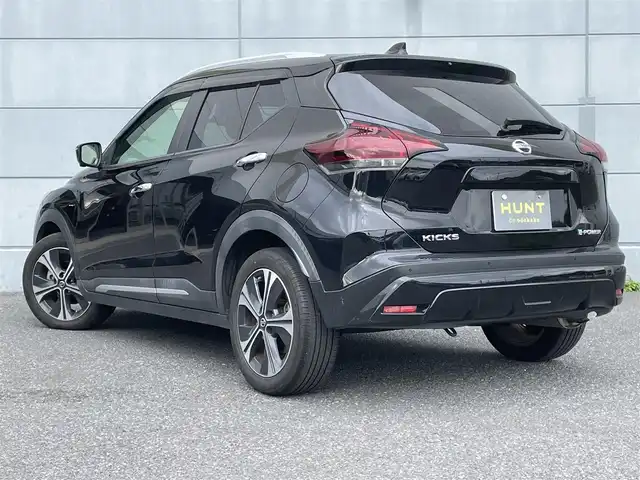 日産 キックス X ツートーンインテリアED 千葉県 2021(令3)年 5.8万km ピュアブラック プロパイロット/衝突軽減ブレーキ/全方位カメラ/インテリジェントルームミラー/純正９インチＳＤナビ/フルセグＴＶ/ルーフレール/ＬＥＤヘッドライト/オートライト/純正１７インチアルミホイール