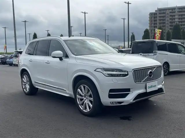 ボルボ ＸＣ９０ T6 AWD インスクリプション 千葉県 2017(平29)年 4.8万km クリスタルホワイトP パノラマルーフ/ブラインドスポットインフォメーションシステム/レーンキーピングエイド/衝突回避・被害軽減ブレーキ/パーキングアシスト/アダプティブクルーズコントロール/９インチタッチスクリーンセンターディスプレイ/・ＵＳＢ/・Ｂｌｕｅｔｏｏｔｈ/・フルセグTV/360°ビューカメラ/全席シートヒーター/前席ベンチレーション/前席パワーシート/前席シートメモリー/ステリングヒーター/電動リアゲート/ETC/LEDオートライト/LEDフォグランプ