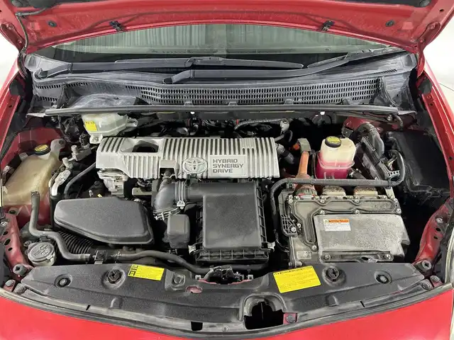 トヨタ プリウス S 佐賀県 2011(平23)年 17万km レッドマイカメタリック 純正メーカーオプションナビ/バックカメラ/CD/DVD/HDD/BT/MD/FM.AM/パーキングアシスト/ビルトインETC/ハンズフリー通話/ステアリングスイッチ/プッシュスタート/ヘッドライトレベライザー/電動ミラー/純正フロアマット/純正ドアバイザー/スマートキー×2/保証書/取扱説明書