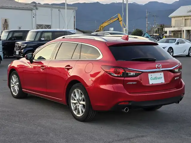 マツダ アテンザ ワゴン XD 鹿児島県 2014(平26)年 8万km ソウルレッドプレミアムメタリック 純正ＳＤナビ（ＣＡ９Ｋ３）　/レーダークルーズコントロール　/ビルトインＥＴＣ　/ドライブレコーダー　/Ｂｌｕｅｔｏｏｔｈオーディオ　/フルセグテレビ　/バックカメラ　/ＨＩＤヘッドライト　/パドルシフト/ＭＴモード付きＡＴ/純正アルミホイール(17インチ)/レーンキープアシスト/横滑り防止装置/プッシュスタート/スマートキー/エアバック(W+サイド)