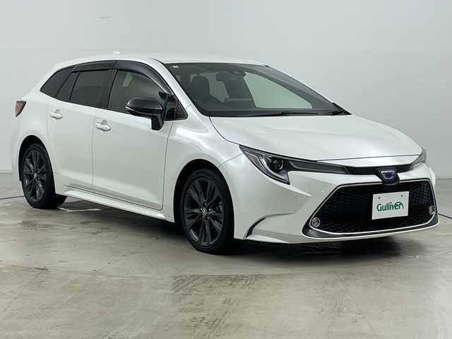 トヨタ カローラツーリング ハイブリッド ダブルバイビー 道央・札幌 2020(令2)年 9.6万km ホワイトパールクリスタルシャイン ・4WD/・純正ナビ/・TV&CD&DVD&BT&SD&Miracast/・バックカメラ/・トヨタセーフティーセンス/・レーダークルーズコントロール/・ブラインドスポットモニター/・ハーフレザーシート/・前席シートヒーター/・ステアリングスイッチ/・ステアリングヒーター/・ビルドインETC/・オートマチックハイビーム/・オートライト/・LEDヘッドライト/・スマートキー/・プッシュスタート
