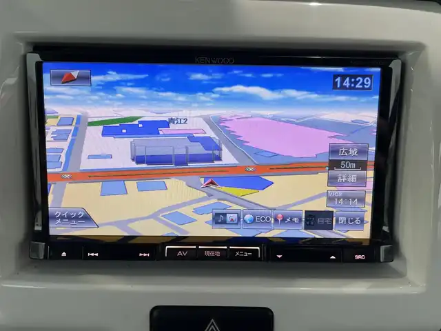 スズキ ハスラー G 岡山県 2018(平30)年 5.1万km ピュアホワイトP 登録時走行距離50979km/純正SDナビ/(AM/FM/BT/TV/DISC)/衝突被害軽減システム/横滑り防止装置/盗難防止装置/アイドリングストップ/D席＋N席シートヒーター/スマートキー/ABS/パワーステアリング/パワーウィンドウ/純正15インチアルミホイール/純正フロアマット/フルフラットシート/ベンチシート/保証書/取扱説明書/記録簿