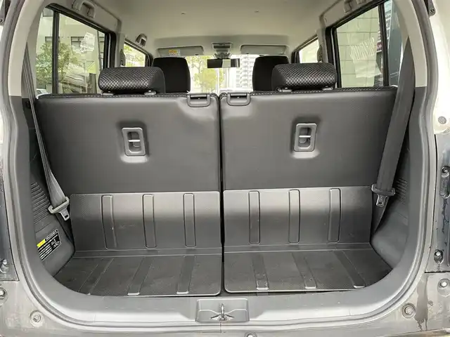 スズキ ハスラー G 岡山県 2018(平30)年 5.1万km ピュアホワイトP 登録時走行距離50979km/純正SDナビ/(AM/FM/BT/TV/DISC)/衝突被害軽減システム/横滑り防止装置/盗難防止装置/アイドリングストップ/D席＋N席シートヒーター/スマートキー/ABS/パワーステアリング/パワーウィンドウ/純正15インチアルミホイール/純正フロアマット/フルフラットシート/ベンチシート/保証書/取扱説明書/記録簿