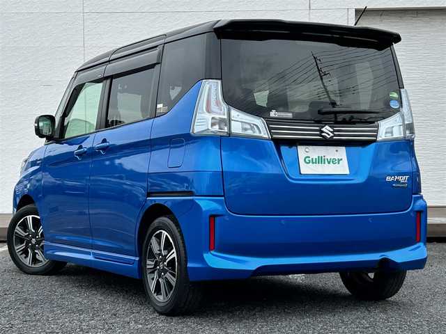 スズキ ソリオ バンディット HV SV 千葉県 2020(令2)年 3.3万km ネオンブルーM 2トーン/純正ナビ8インチ/Bluetooth／ワンセグ／DVD/全方位/ETC/片側パワースライドドア/ドライブレコーダー/シートヒーター/ドアバイザー/HDMI/スマートキー/プッシュスタート