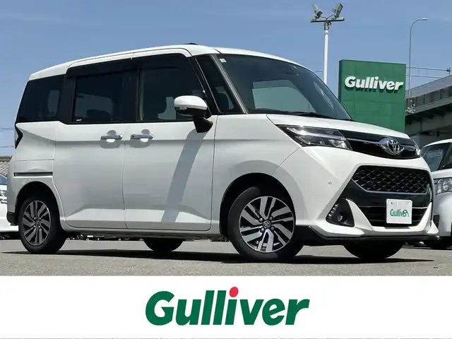 トヨタ タンク カスタムG 愛知県 2020(令2)年 4.2万km パールホワイトⅢ ワンオーナー/スマートアシスト/純正ＳＤナビ/フルセグＴＶ/ＴＶスイッチ付き/ＢＴ/両側パワースライドドア/クリアランスソナー/社外前後ドラレコ/純正フロアマット/純正バイザー/純正ＡＷ/スペアキー有り