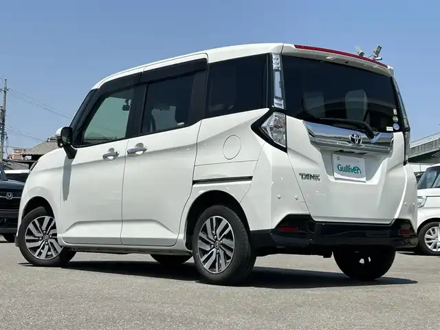 トヨタ タンク カスタムG 愛知県 2020(令2)年 4.2万km パールホワイトⅢ ワンオーナー/スマートアシスト/純正ＳＤナビ/フルセグＴＶ/ＴＶスイッチ付き/ＢＴ/両側パワースライドドア/クリアランスソナー/社外前後ドラレコ/純正フロアマット/純正バイザー/純正ＡＷ/スペアキー有り