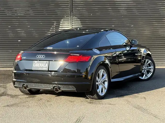 アウディ ＴＴクーペ 40TFSI 静岡県 2020(令2)年 4.7万km ミトスブラックメタリック マトリクスLEDヘッドライト/バーチャルコックピット/シーケンシャルウィンカー/純正ナビ/（フルセグ/BT/CD/DVD)/バックカメラ/クリアランスソナー/純正18インチアルミホイール/ETC2.0/スマートキー/純正フロアマット