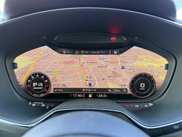 アウディ ＴＴクーペ 40TFSI 静岡県 2020(令2)年 4.7万km ミトスブラックメタリック マトリクスLEDヘッドライト/バーチャルコックピット/シーケンシャルウィンカー/純正ナビ/（フルセグ/BT/CD/DVD)/バックカメラ/クリアランスソナー/純正18インチアルミホイール/ETC2.0/スマートキー/純正フロアマット