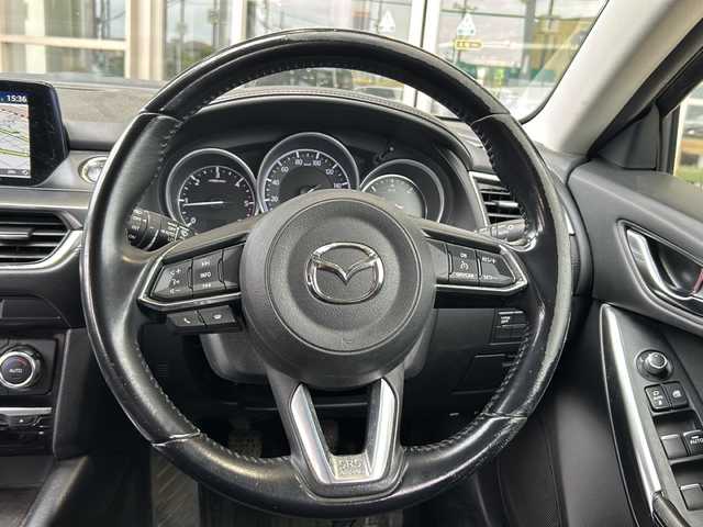 マツダ アテンザ ワゴン XD 静岡県 2017(平29)年 15万km チタニウムフラッシュマイカ シティブレーキサポート/・ロードサインアシスト/純正メーカーナビ/・フルセグTV/・CD/DVD/Bluetooth/ラジオ/主要装備/・プッシュスタート/・スマートキー/・バックカメラ/・クルーズコントロール/・ステアリングリモコン/・オートライト/・LEDヘッドライト/・アイドリングストップ